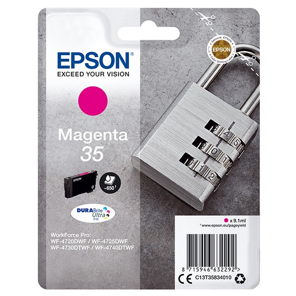 Epson Μελάνι Epson 35 (T3583) Magenta C13T35834010 027030 - 1