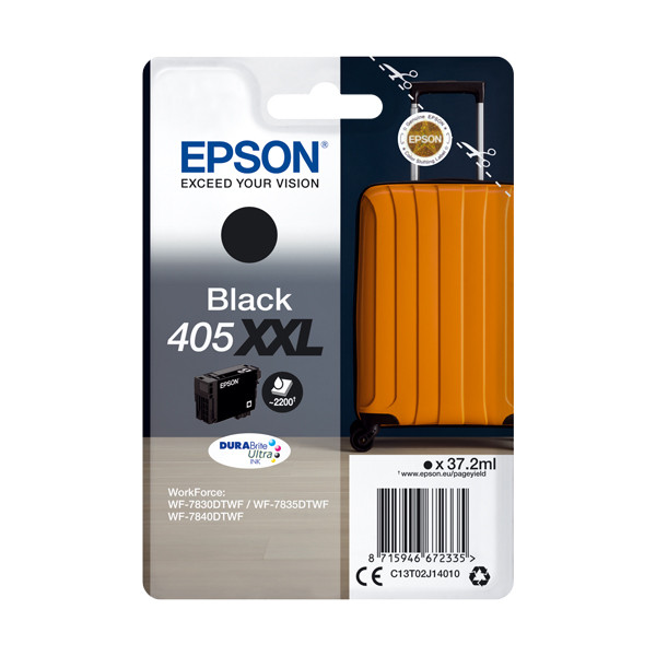 Epson Μελάνι Epson 405XXL Extra High Capacity Black C13T02J14010 C13T02J14020 083554 - 1