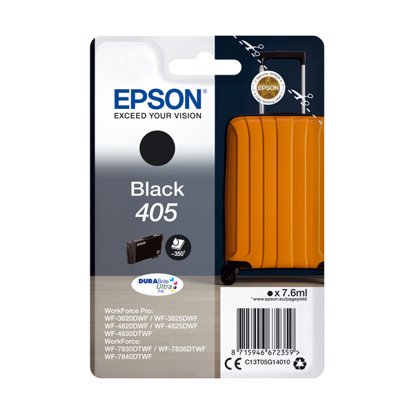 Epson Μελάνι Epson 405 Black C13T05G14010 C13T05G14020 083538 - 1