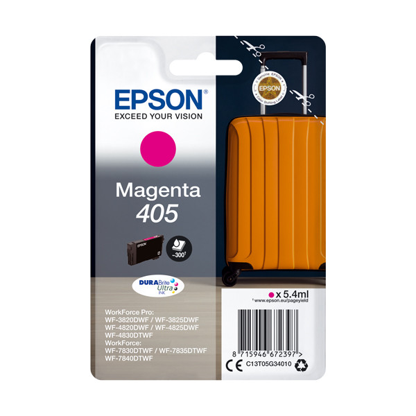 Epson Μελάνι Epson 405 Magenta C13T05G34010 C13T05G34020 083542 - 1