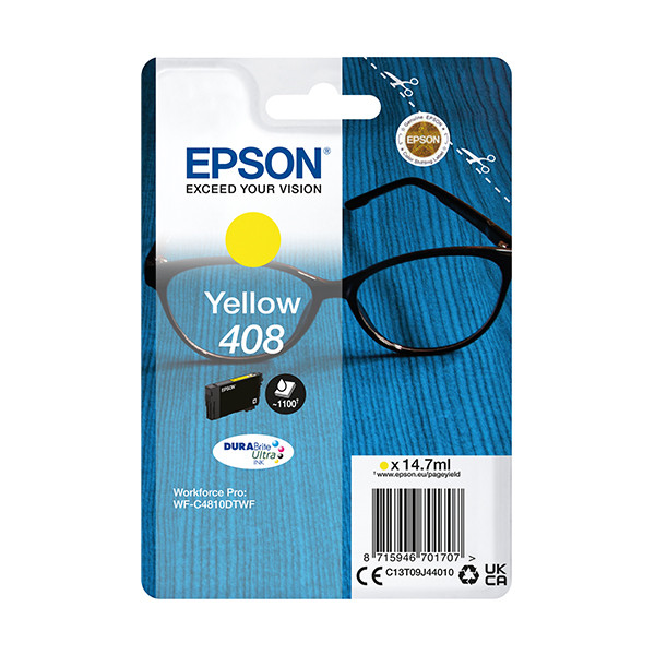 Epson Μελάνι Epson 408 Υellow C13T09J44010 024122 - 1