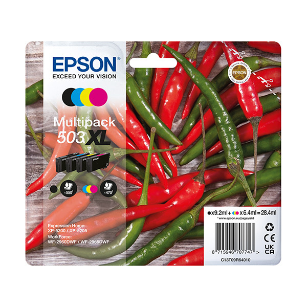 Epson Μελάνι Epson 503XL 4-pack C13T09R64010 652058 - 1