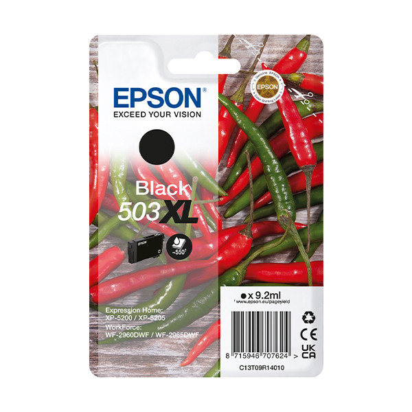 Epson Μελάνι Epson 503XL High Capacity Black C13T09R14010 652050 - 1