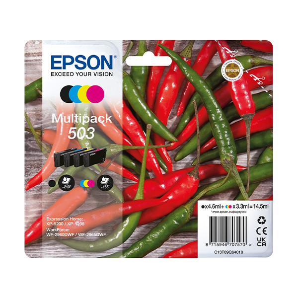 Epson Μελάνι Epson 503 4-pack C13T09Q64010 652048 - 1