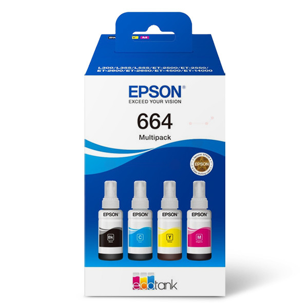 Epson Μελάνι Epson 664 BK/C/M/Y 4-pack C13T664640 652029 - 1