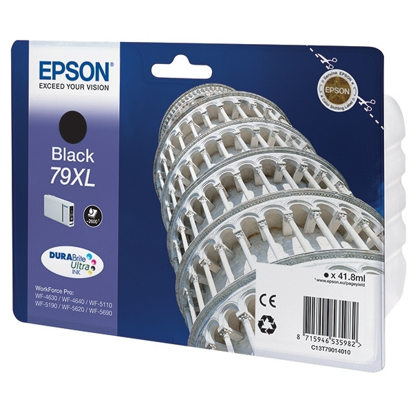 Epson Μελάνι Epson 79XL (T7901) High Capacity Black C13T79014010 026652 - 1