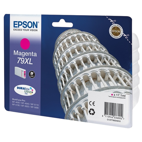 Epson Μελάνι Epson 79XL (T7903) High Capacity Magenta C13T79034010 026656 - 1