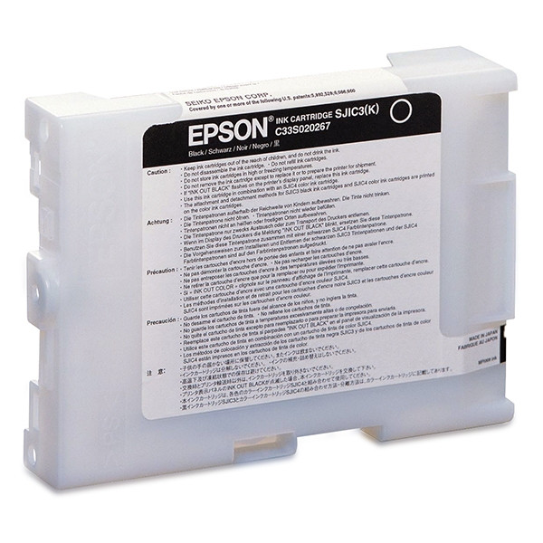 Epson Μελάνι Epson S020267 SJIC3 (K) Black C33S020267 026972 - 1