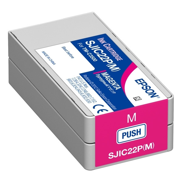 Epson Μελάνι Epson SJIC22P (M) Magenta C33S020603 026640 - 1