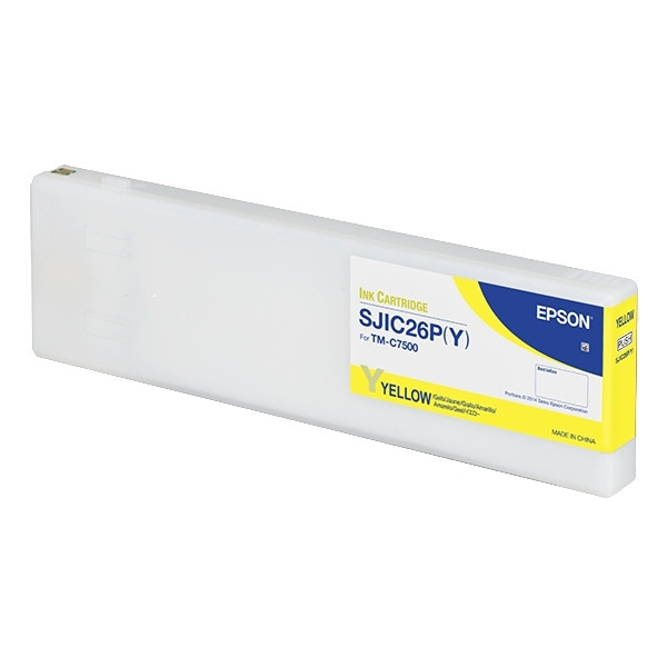 Epson Μελάνι Epson SJIC26P (Y) Yellow C33S020621 026762 - 1