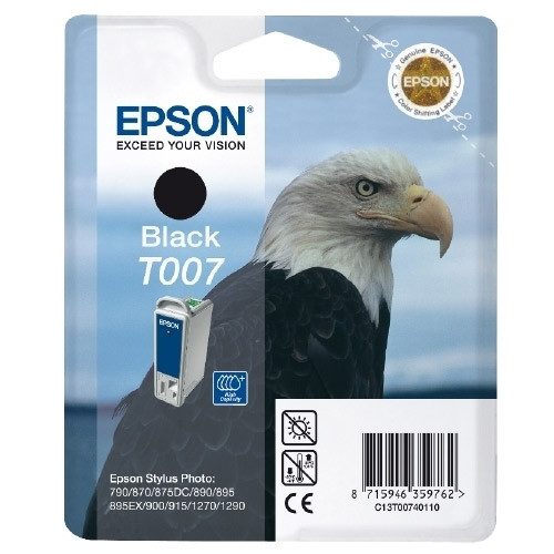 Epson Μελάνι Epson T007 Black C13T00740110 020470 - 1