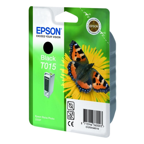 Epson Μελάνι Epson T015 Black C13T01540110 022000 - 1