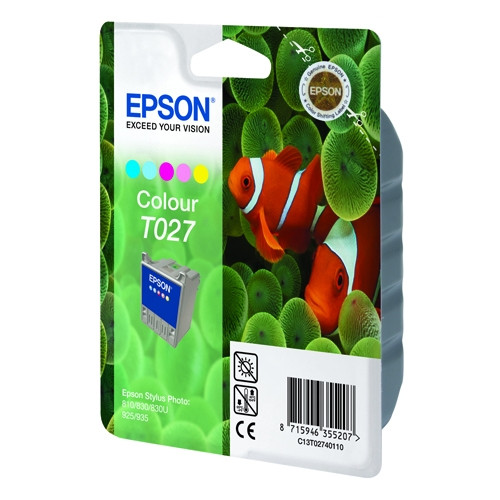 Epson Μελάνι Epson T027 Colour C13T02740110 021090 - 1