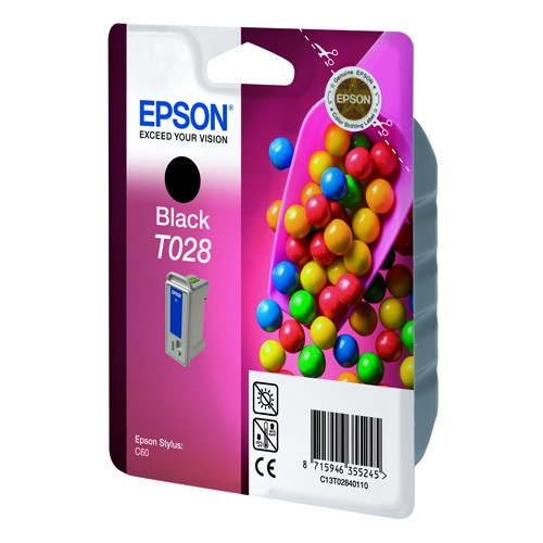 Epson Μελάνι Epson T028 Black C13T02840110 021100 - 1