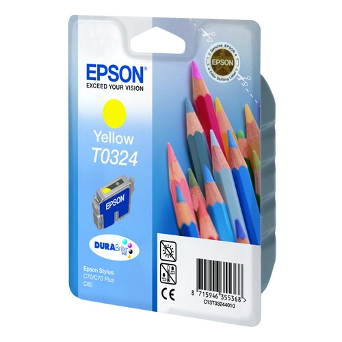 Epson Μελάνι Epson T0324 Yellow C13T03244010 021150 - 1