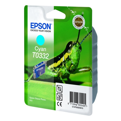 Epson Μελάνι Epson T0332 Cyan C13T03324010 021170 - 1