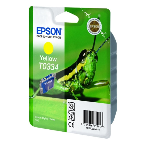 Epson Μελάνι Epson T0334 Yellow C13T03344010 021190 - 1