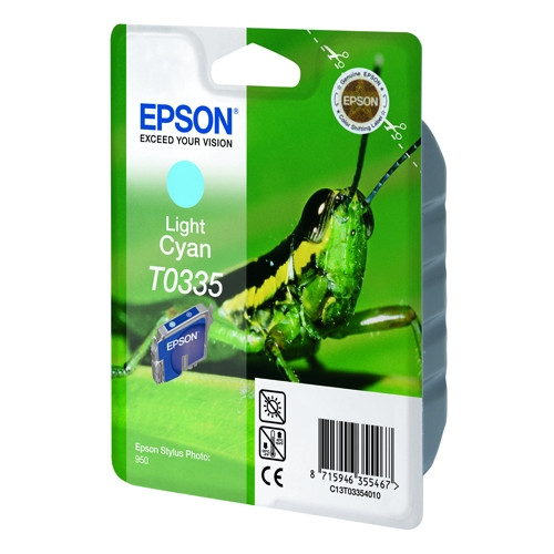 Epson Μελάνι Epson T0335 Light Cyan C13T03354010 021200 - 1