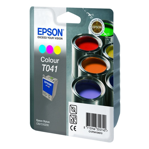 Epson Μελάνι Epson T041 Colour C13T04104010 022130 - 1