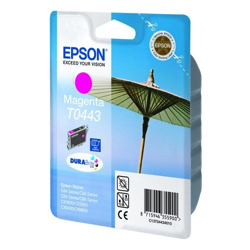 Epson Μελάνι Epson T0443 High Capacity Magenta C13T04434010 022430 - 1