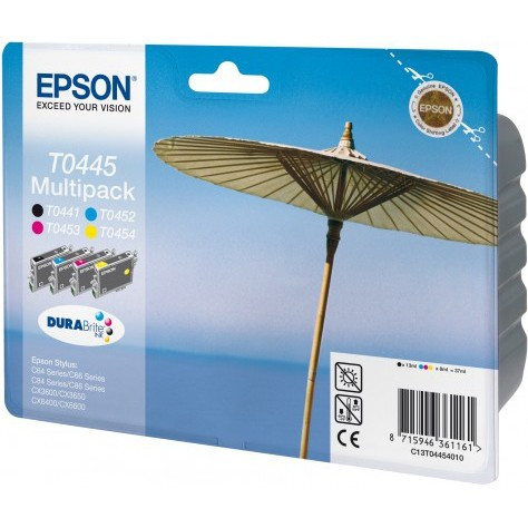 Epson Μελάνι Epson T0445 4-pack C13T04454010 022516 - 1