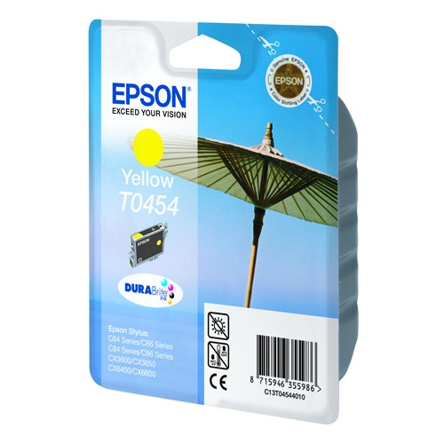 Epson Μελάνι Epson T0454 Yellow C13T04544010 022510 - 1