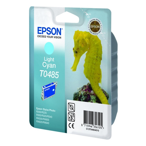 Epson Μελάνι Epson T0485 Light Cyan C13T04854010 022610 - 1