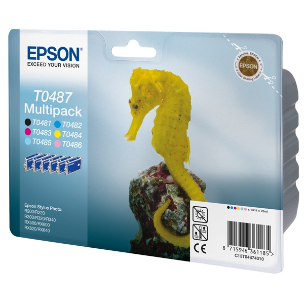 Epson Μελάνι Epson T0487 9-pack C13T04874010 850000 - 1