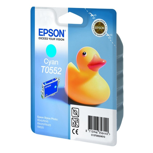 Epson Μελάνι Epson T0552 Cyan C13T05524010 022870 - 1