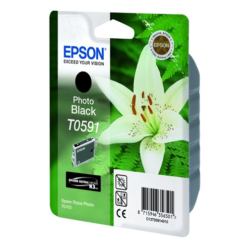 Epson Μελάνι Epson T0591 Photo Black C13T05914010 022950 - 1