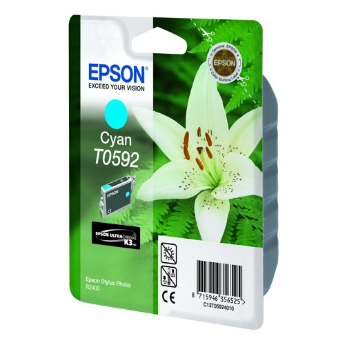 Epson Μελάνι Epson T0592 Cyan C13T05924010 022955 - 1