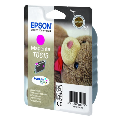 Epson Μελάνι Epson T0613 Magenta C13T06134010 023010 - 1