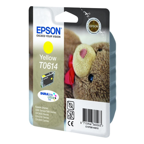 Epson Μελάνι Epson T0614 Yellow C13T06144010 023015 - 1