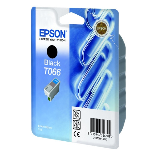 Epson Μελάνι Epson T066 Black C13T06614010 023025 - 1