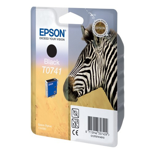 Epson Μελάνι Epson T0741 Black C13T07414010 026150 - 1