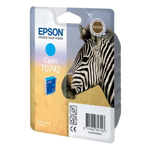 Epson Μελάνι Epson T0742 Cyan C13T07424010 026152 - 1