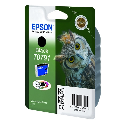 Epson Μελάνι Epson T0791 Black C13T07914010 023110 - 1