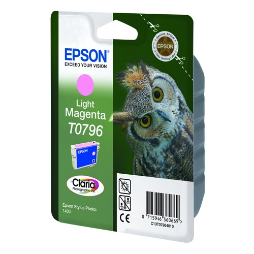 Epson Μελάνι Epson T0796 Light Magenta C13T07964010 023160 - 1