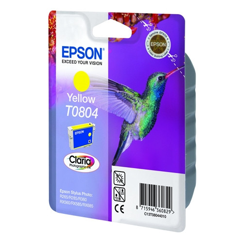 Epson Μελάνι Epson T0804 Yellow C13T08044011 023085 - 1