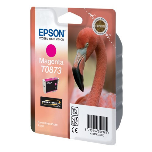 Epson Μελάνι Epson T0873 Magenta C13T08734010 023306 - 1