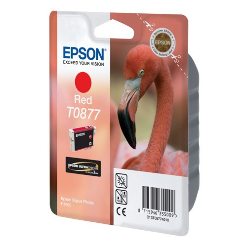 Epson Μελάνι Epson T0877 Red C13T08774010 023310 - 1