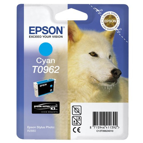 Epson Μελάνι Epson T0962 Cyan C13T09624010 023328 - 1