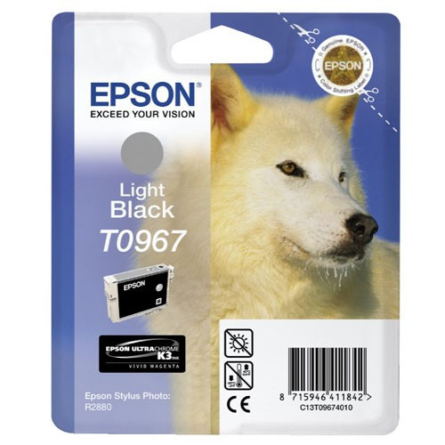 Epson Μελάνι Epson T0967 Light Black C13T09674010 023338 - 1