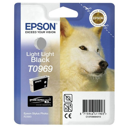 Epson Μελάνι Epson T0969 Light Light Black C13T09694010 023342 - 1