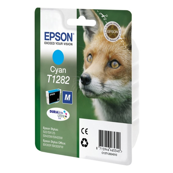 Epson Μελάνι Epson T1282 Cyan C13T12824011 C13T12824012 026275 - 1