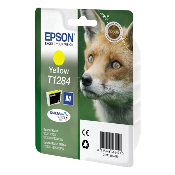 Epson Μελάνι Epson T1284 Yellow C13T12844011 C13T12844012 026281 - 1