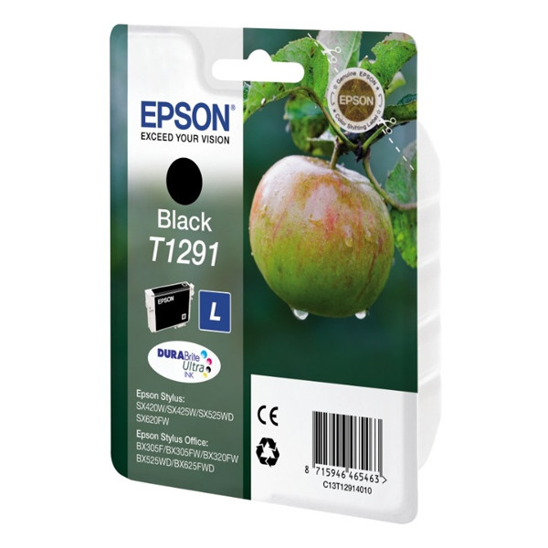 Epson Μελάνι Epson T1291 High Capacity Black C13T12914011 C13T12914012 026287 - 1