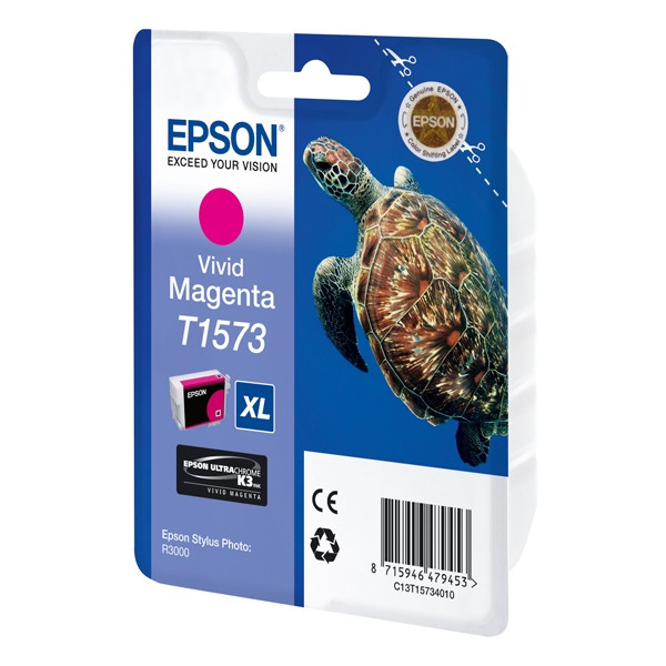 Epson Μελάνι Epson T1573 Vivid Magenta C13T15734010 026358 - 1