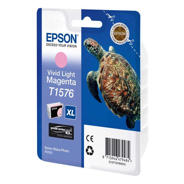 Epson Μελάνι Epson T1576 Vivid Light Magenta C13T15764010 026364 - 1