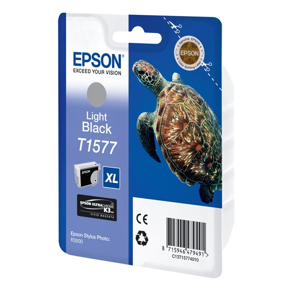 Epson Μελάνι Epson T1577 Light Black C13T15774010 026366 - 1